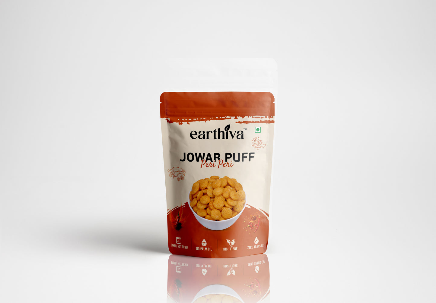 Jowar Puff - Peri Peri