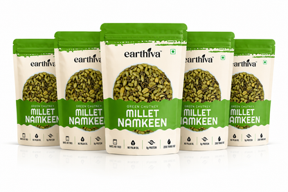 Millet Namkeen - Green Chutney - Pack of 5
