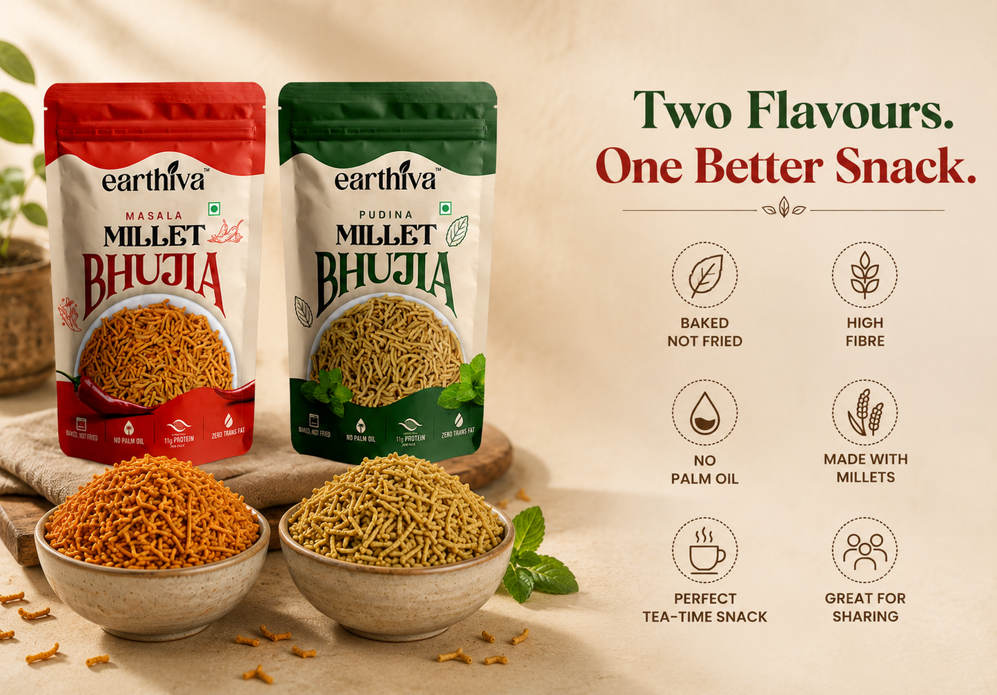 Millet Bhujia Platter — Pack of 6