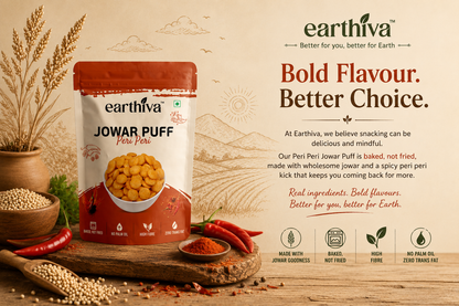 Jowar Puff - Peri Peri - Pack of 5
