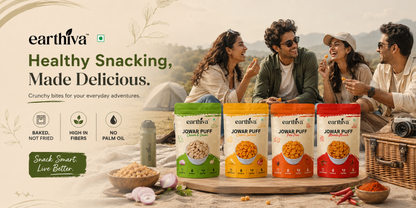 Jowar Puff Party Pack — All 4 Flavors | Pack of 10