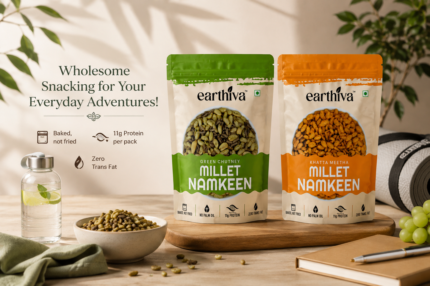 Millet Namkeen Duo Pack — Pack of 6
